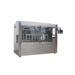 Machine de remplissage de bidon en verre d'huile d'olive